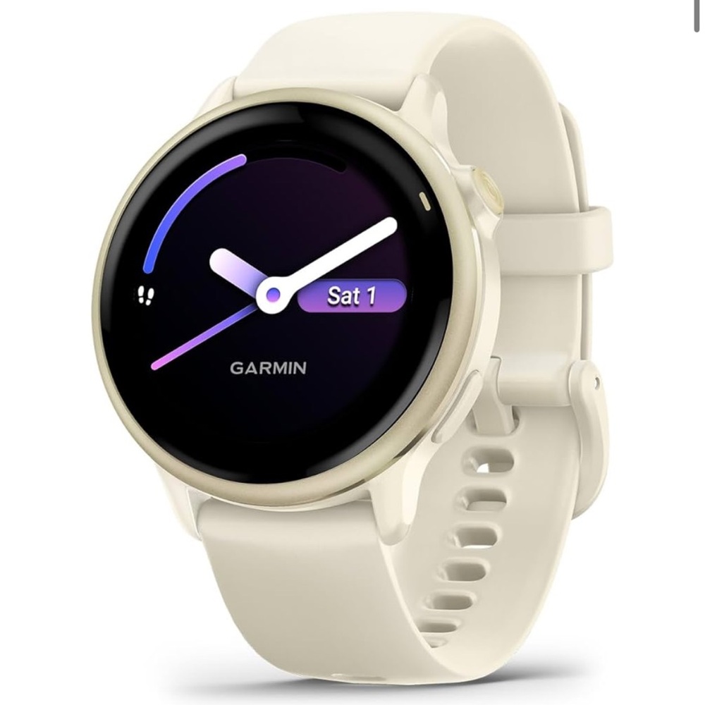 Garmin Smartwatch with Cream Band